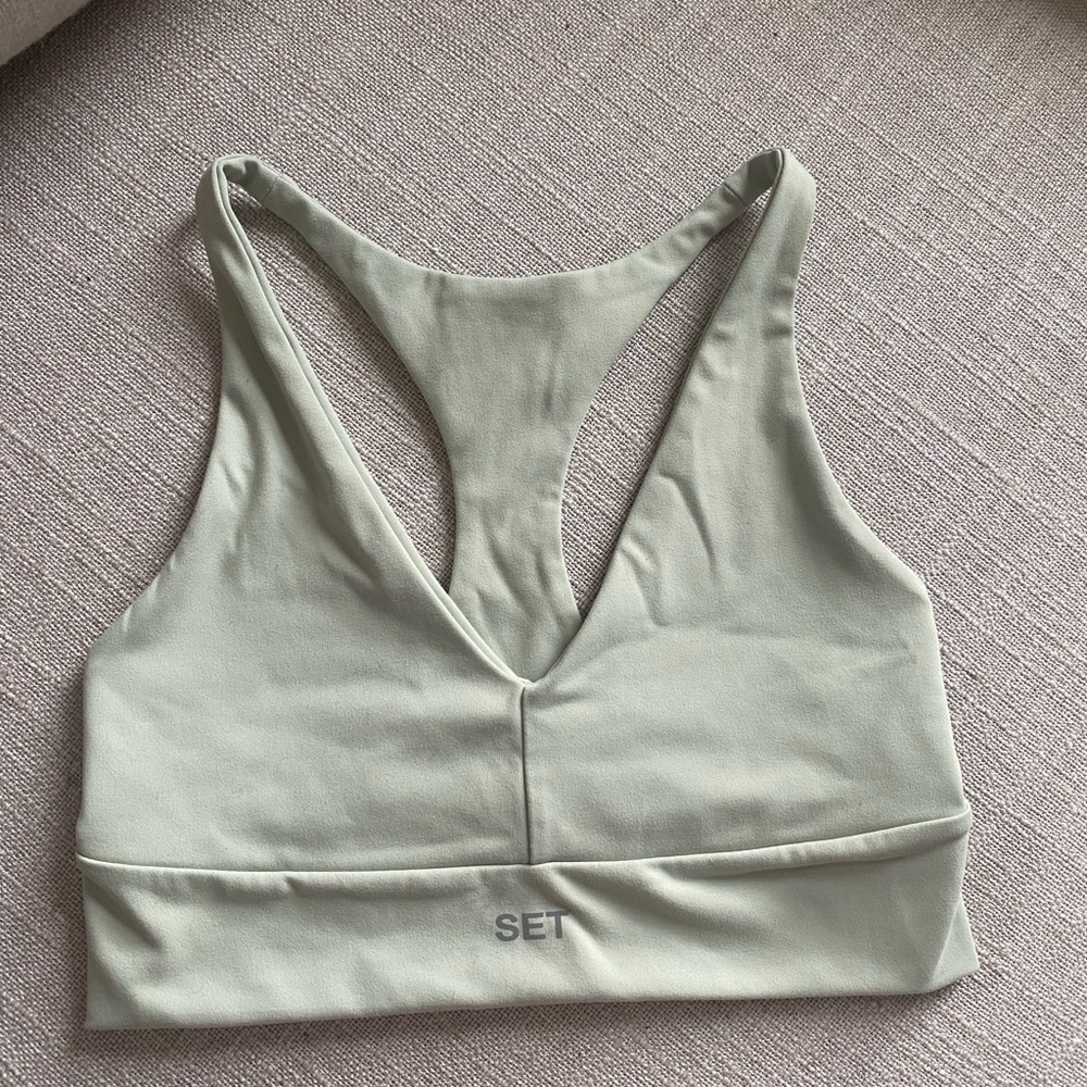 SET Active Sage/Mint Green Sports Bra